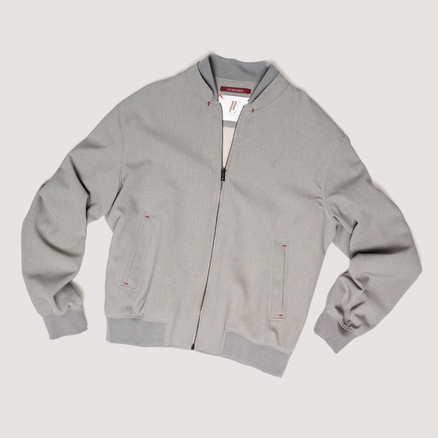 AIR BOMBER SAGE IN JAPANESE STRETCH FABRIC : LF Luìs Figo