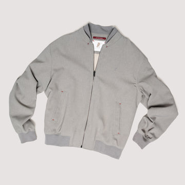 AIR BOMBER SAGE IN JAPANESE STRETCH FABRIC : LF Luìs Figo
