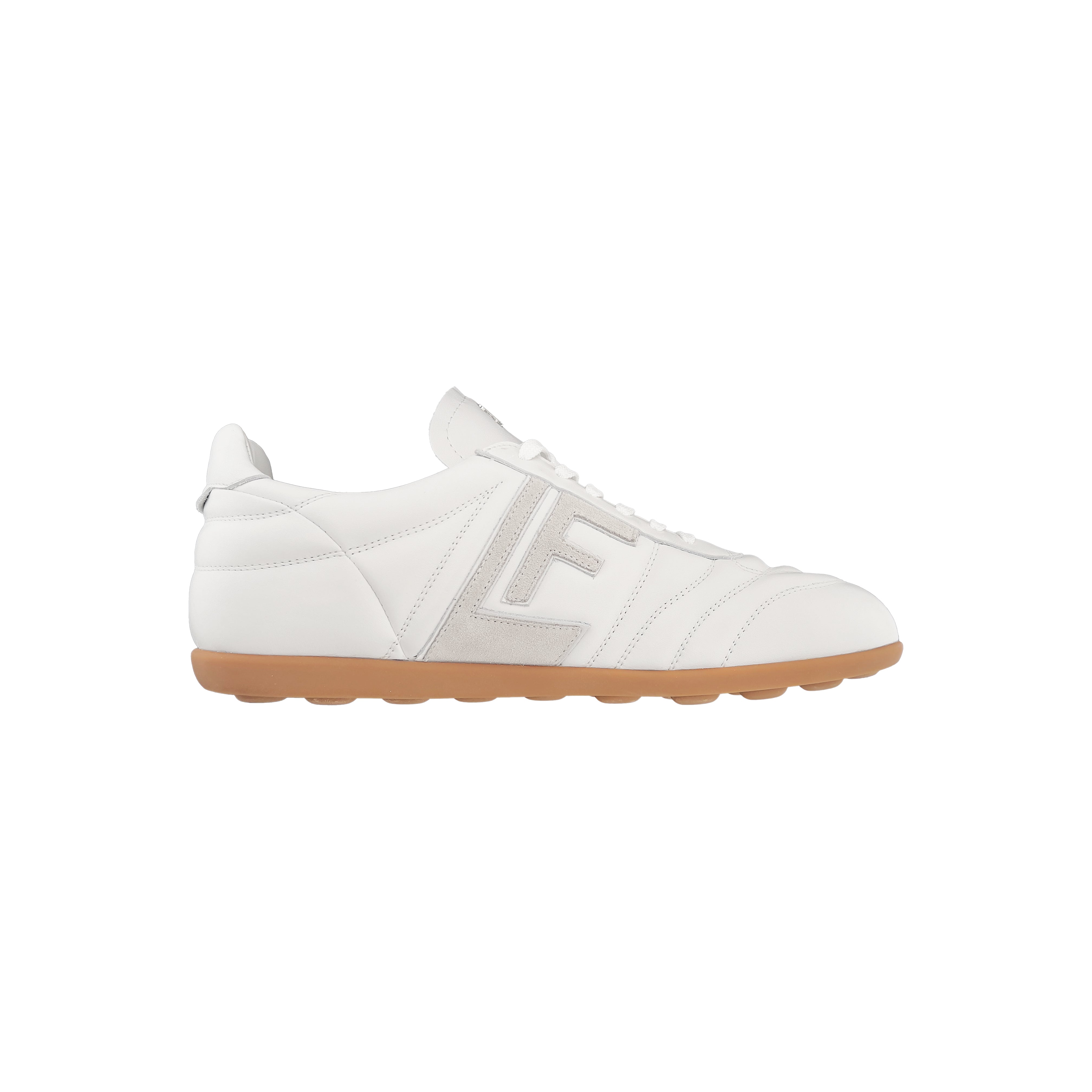 LF Luis Figo White Leather Men’s Sneakers : LF Luís Figo