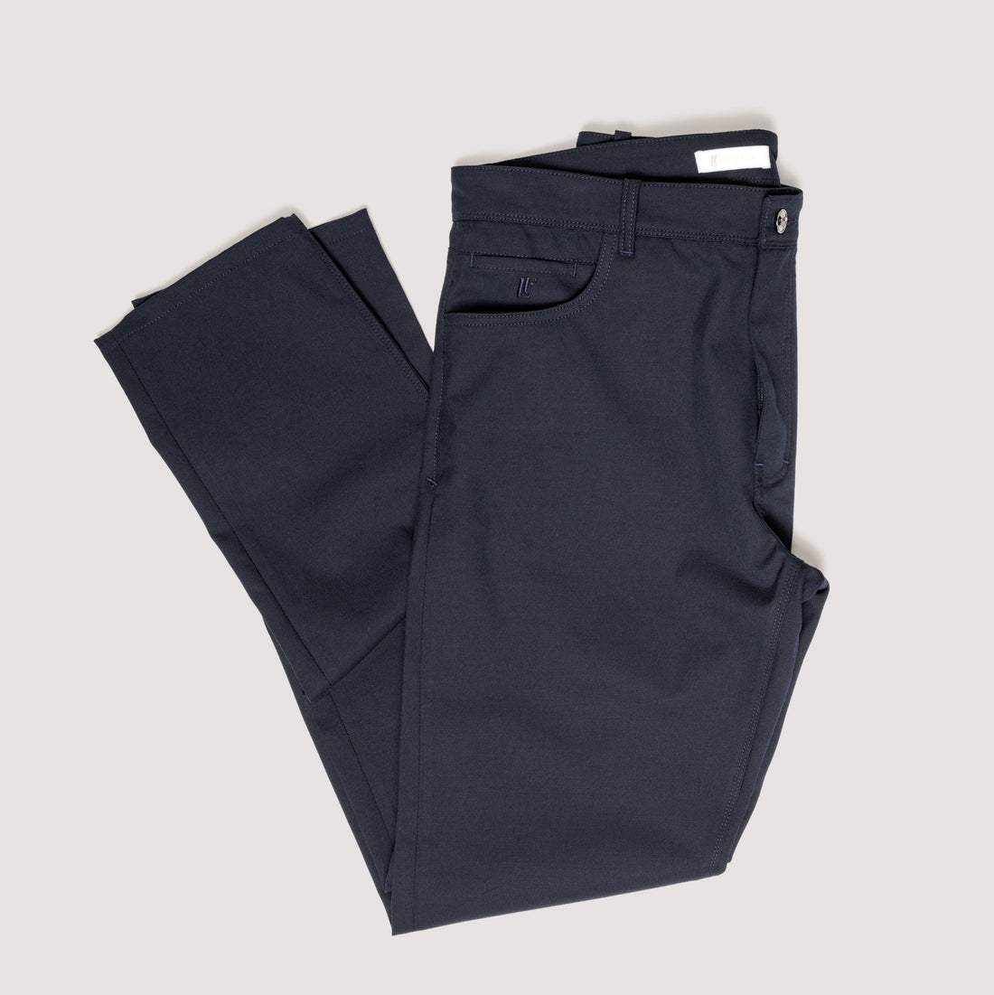 FIVE POCKETS MIDNIGHT STRETCH COTTON AND WOOL - MPA031B UC02 789 : LF Luìs Figo