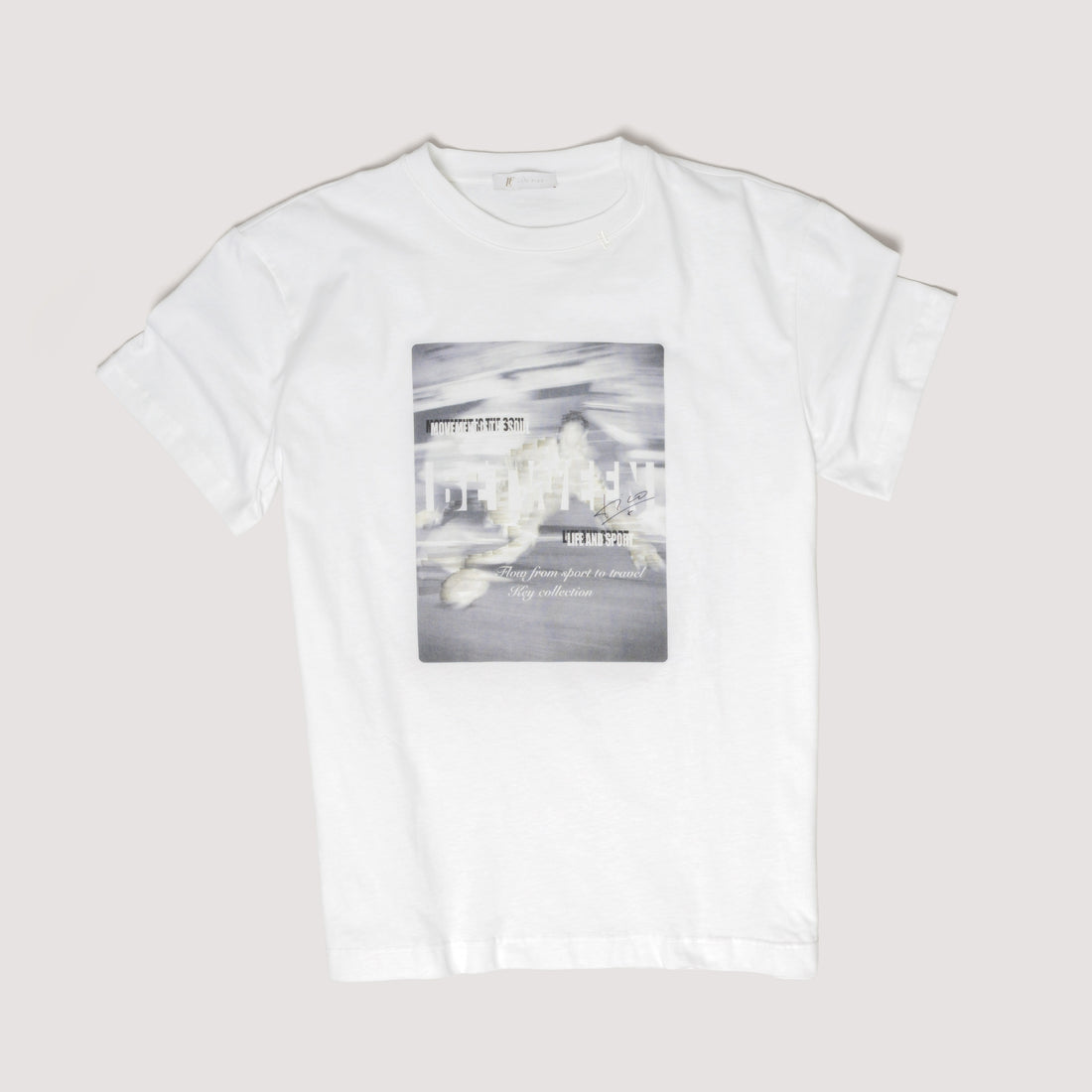 ICONIC T-SHIRT OFF WHITE IN COTTON JERSEY - MTS011B UC01 105 : LF Luìs Figo