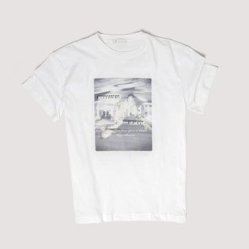 ICONIC T-SHIRT OFF WHITE IN COTTON JERSEY - MTS011B UC01 105 : LF Luìs Figo