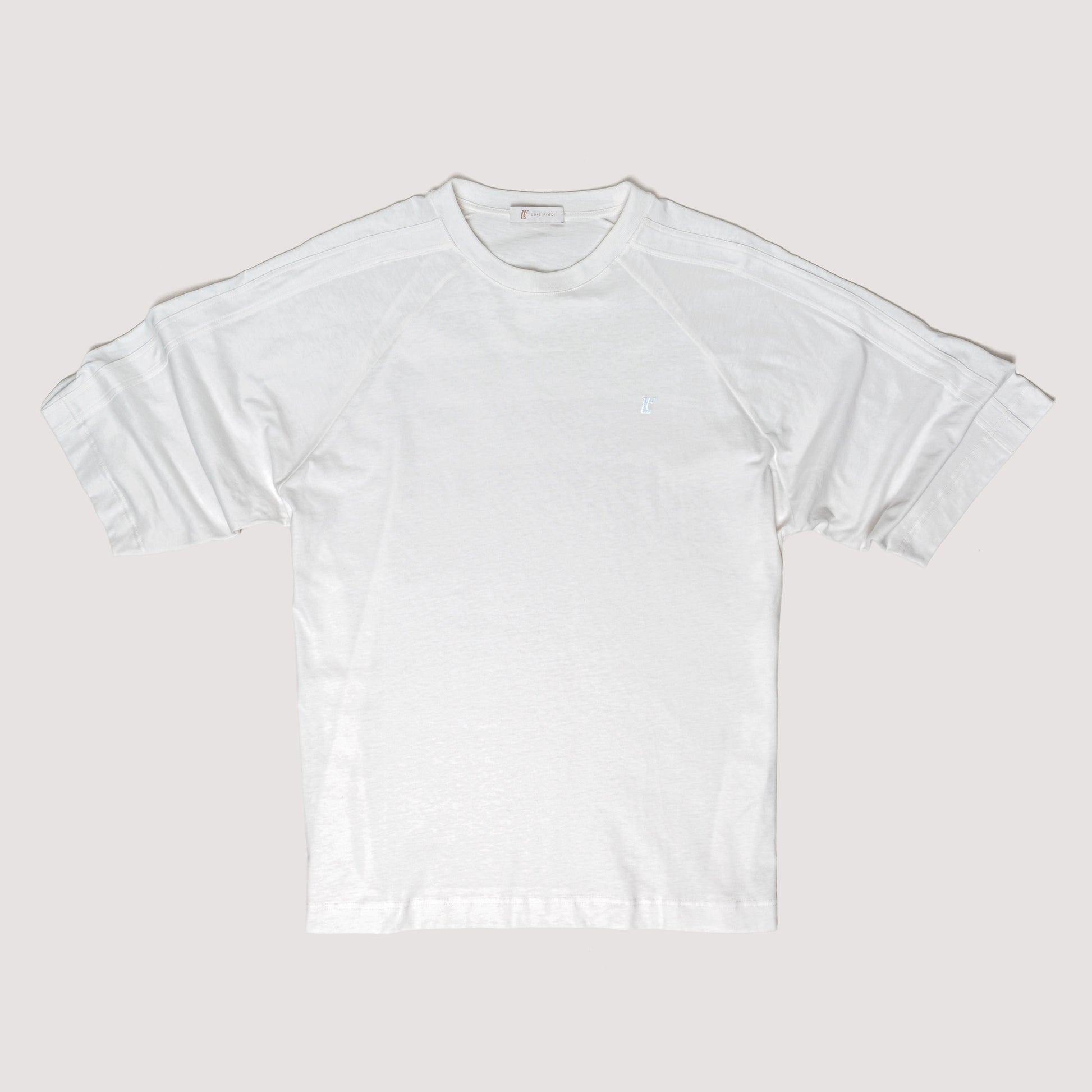 T-SHIRT - TUXEDO T-SHIRT Col. OFFWHITE MTS021B UC01 105 : LF Luìs Figo