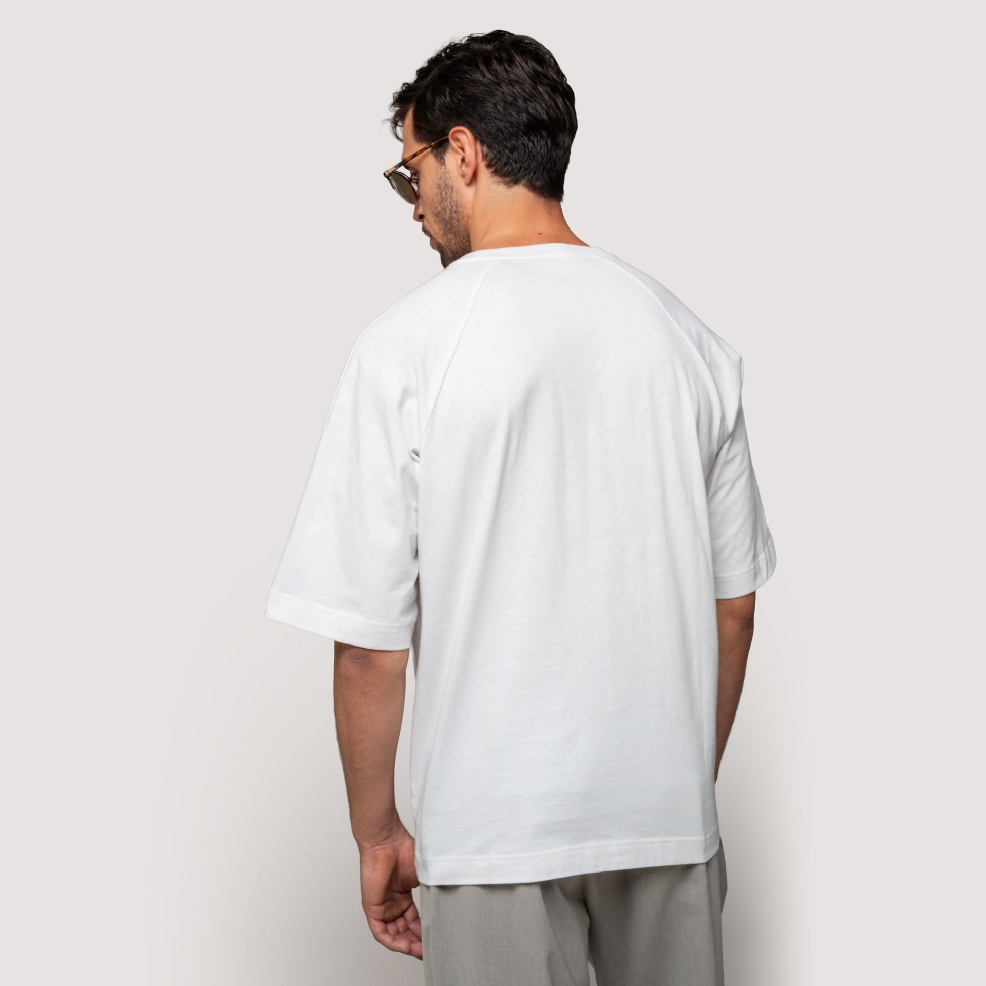 BOXY T-SHIRT MIDNIGHT IN COTTON JERSEY - MTS021B UC01 789 : LF Luìs Figo