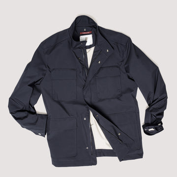 ROAD JACKET MIDNIGHT IN LIGHTWEIGHT MULTILAYER FABRIC - MOU011B UP01 789 : LF Luìs Figo