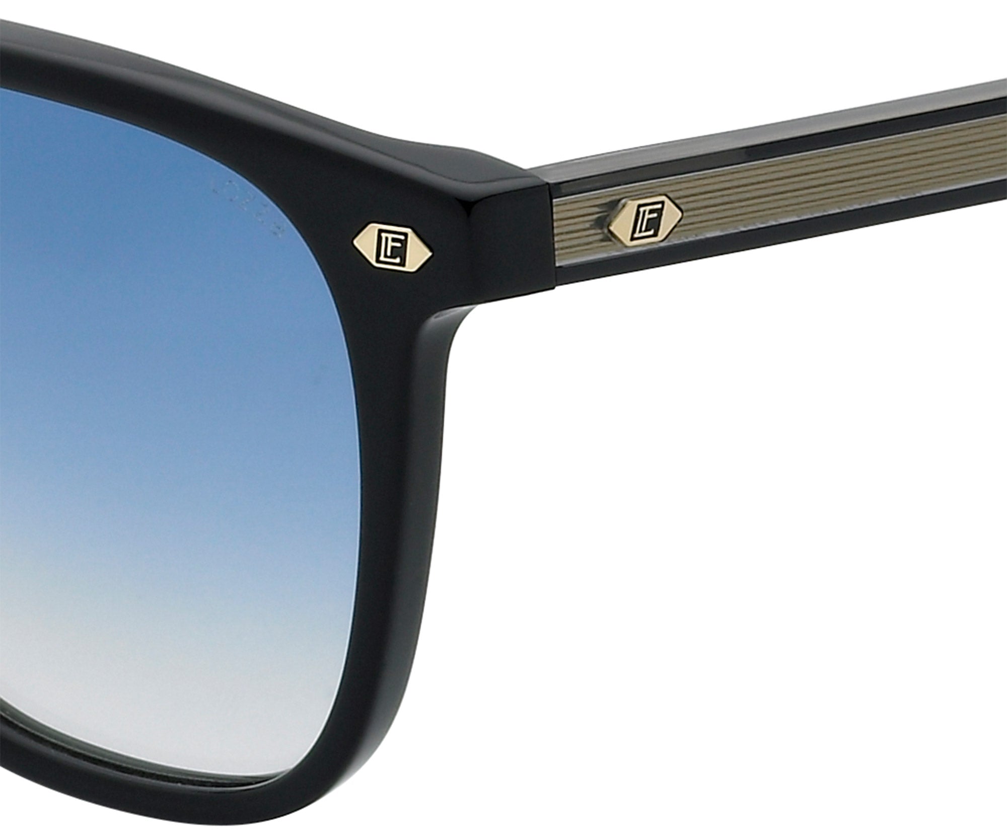 Square sunglasses in acetate : Luís Figo