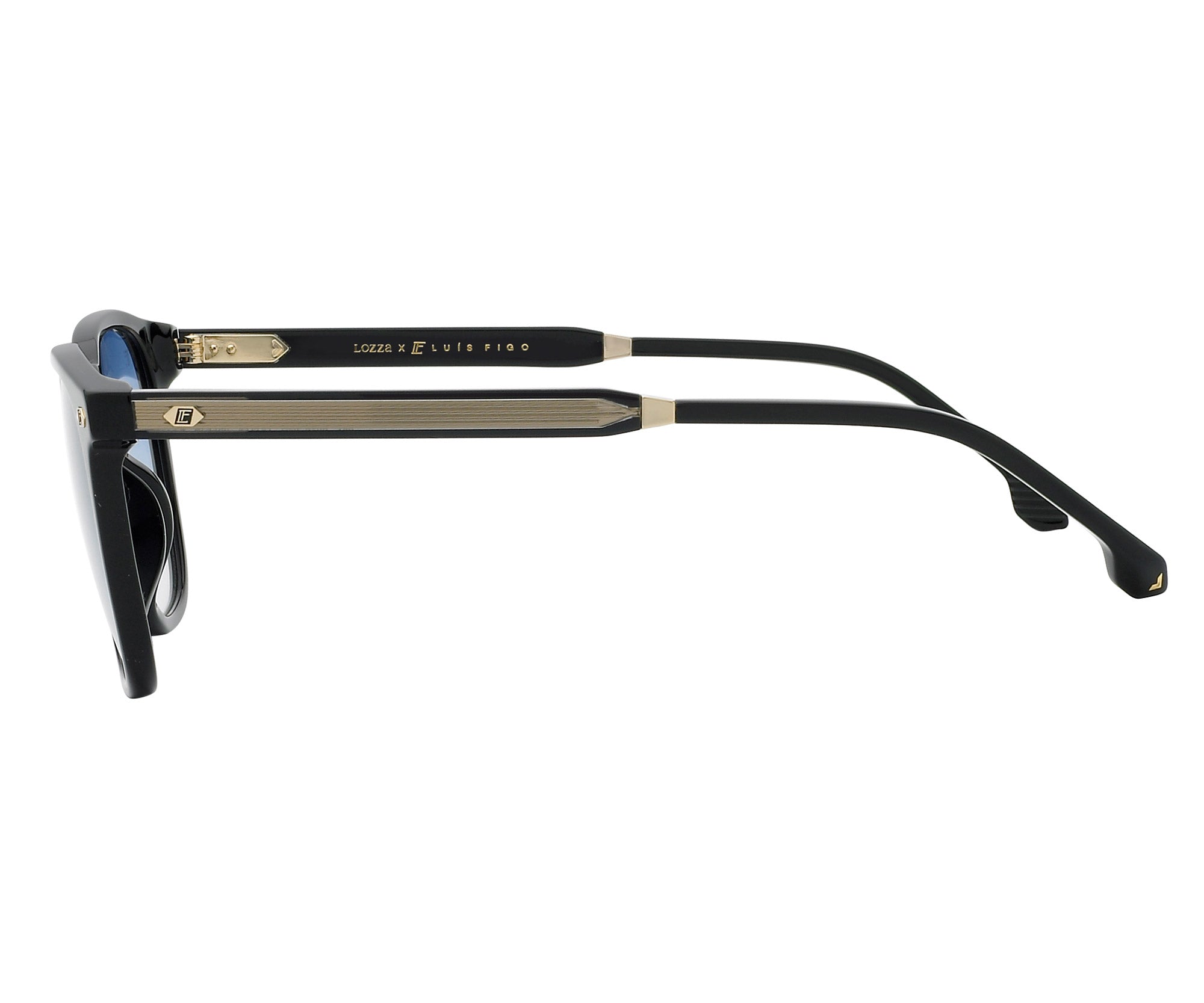 Square sunglasses in acetate : Luís Figo