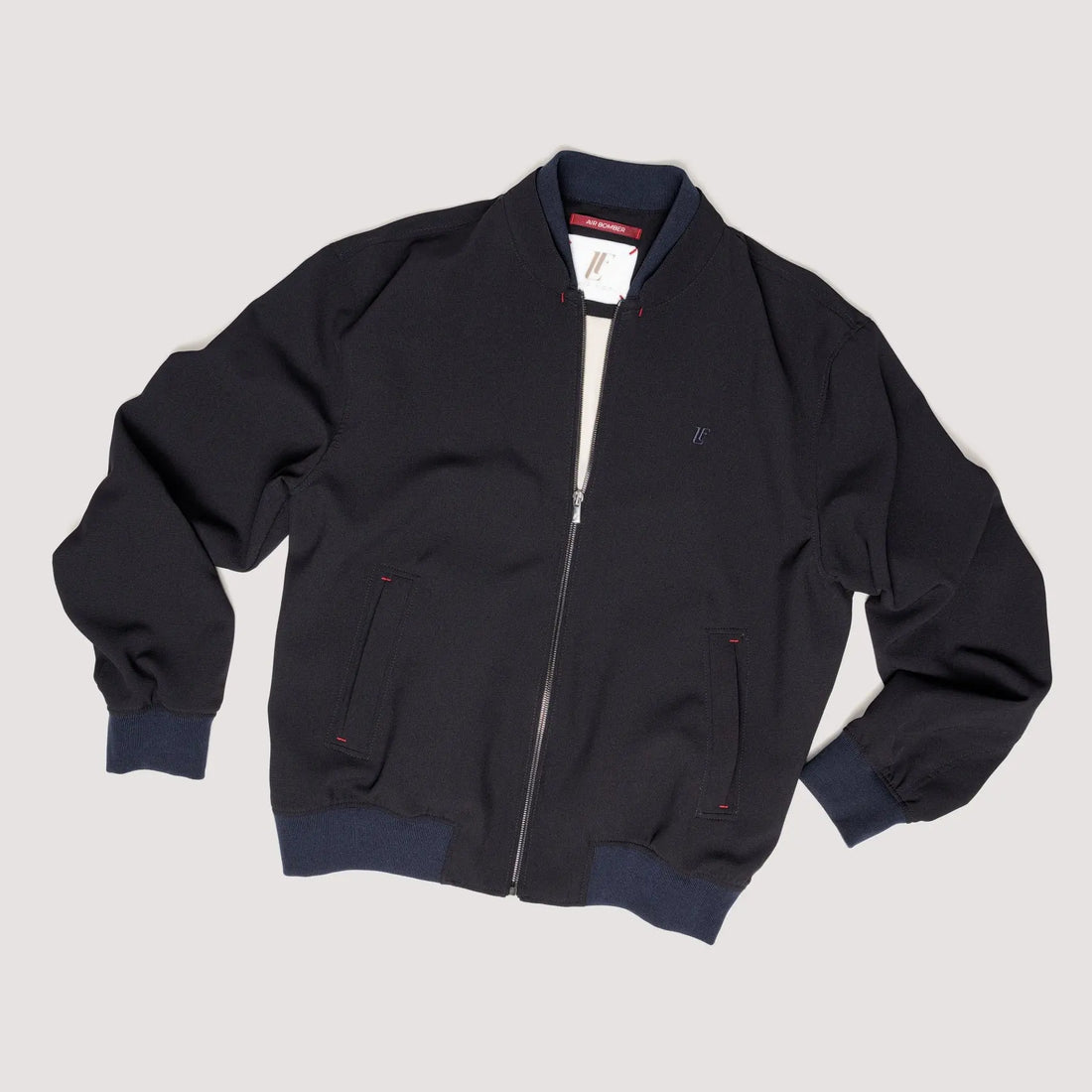 AIR BOMBER MIDNIGHT IN JAPANESE STRETCH FABRIC - MBS011B UP03 789 : LF Luìs Figo