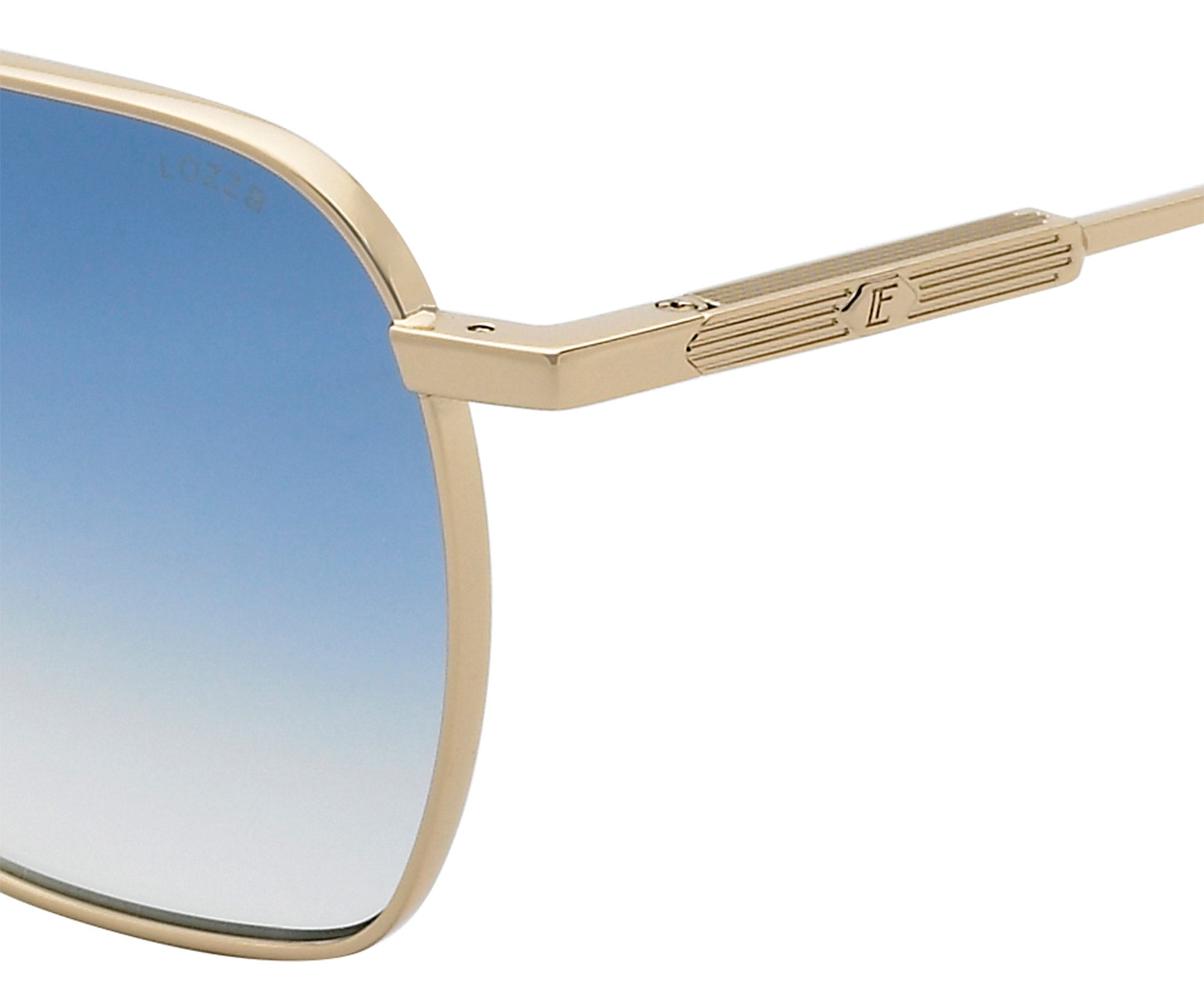 Square metal frame sunglasses : Luís Figo