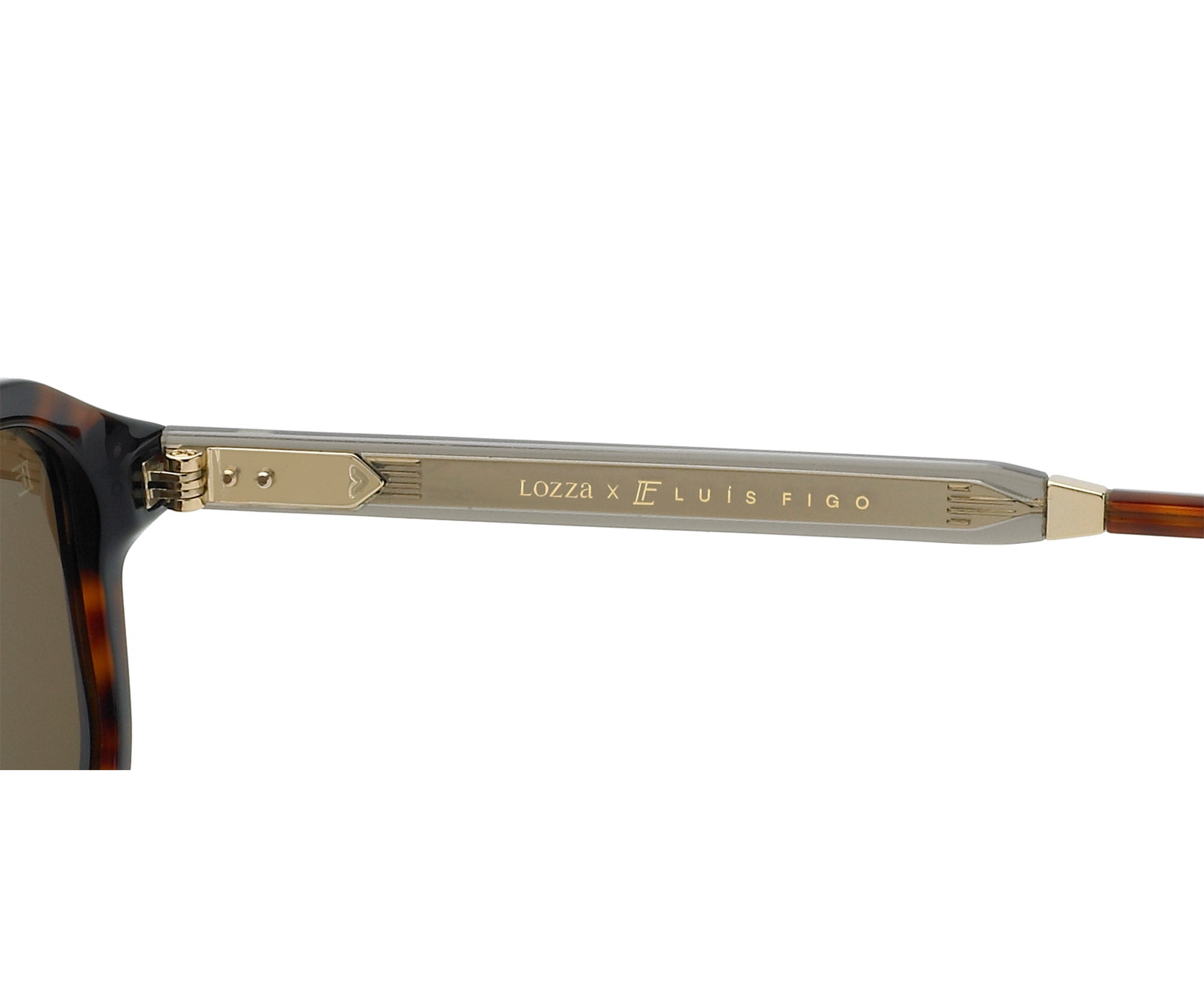Navigator sunglasses in acetate : Luís Figo