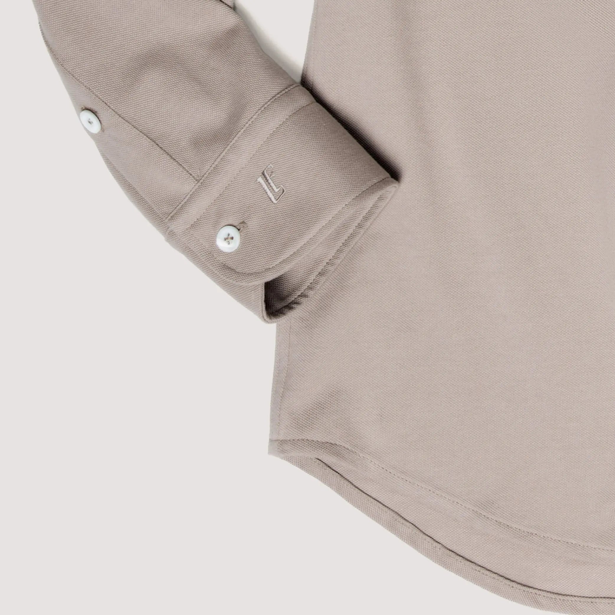 OFF WHITE REGULAR-FIT MICRO PIQUÉ SHIRT - MBL011B UC04 105 : LF Luìs Figo