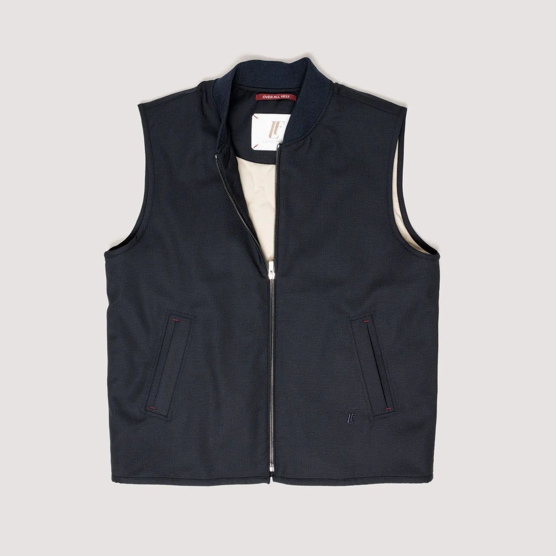 OVER ALL VEST MIDNIGHT IN STRECH WOOL - MGI011T UW01 789 : LF Luìs Figo