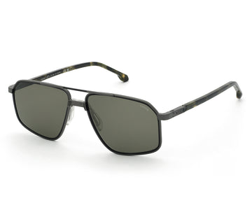 Geometric metal sunglasses : Luís Figo