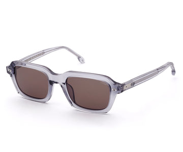 Rectangular acetate glasses sunglasses : Luís Figo